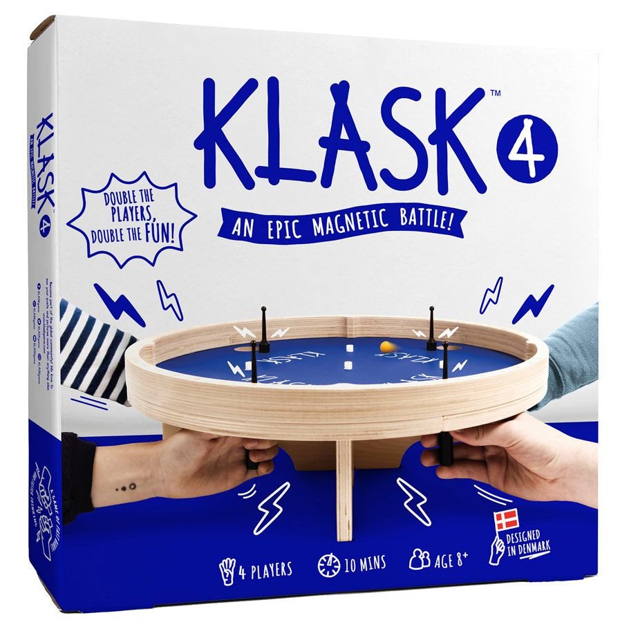 Klask 4-Player Game box art