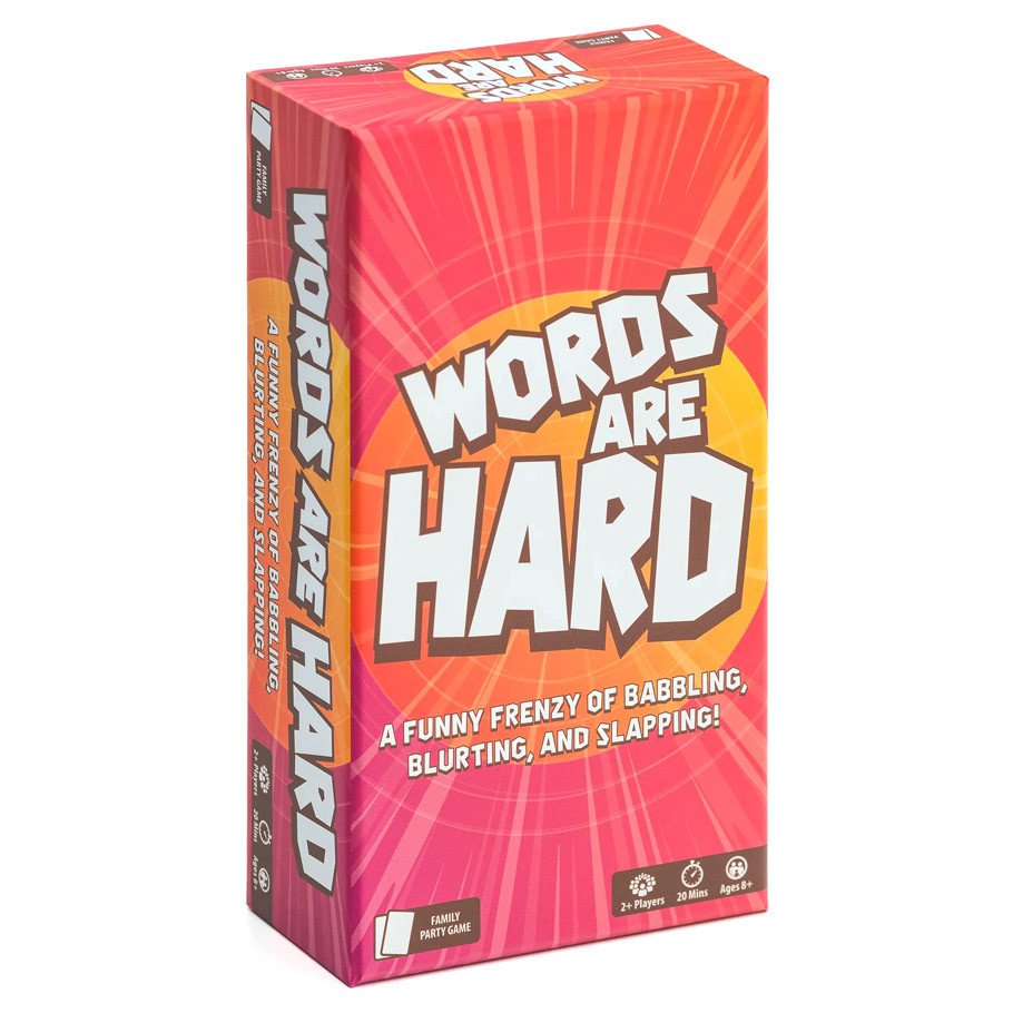 Words Are Hard box art