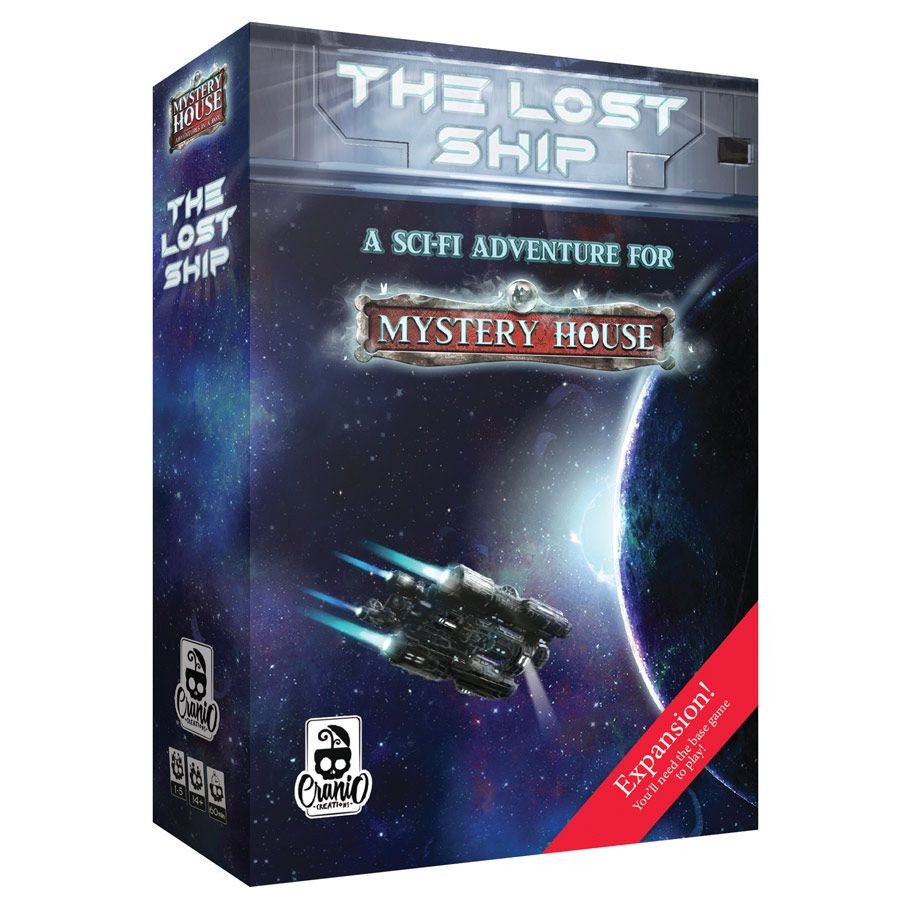 Mystery House: The Lost Ship Exp box art