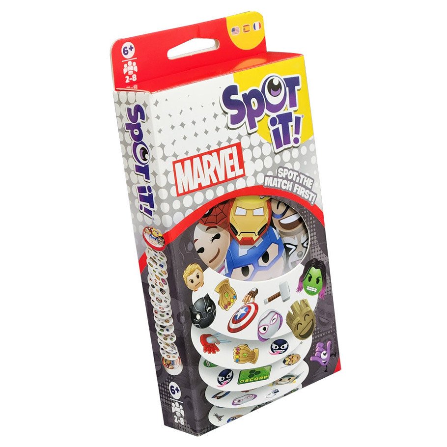 Spot It: Marvel Emoji (Eco-Blister) box art