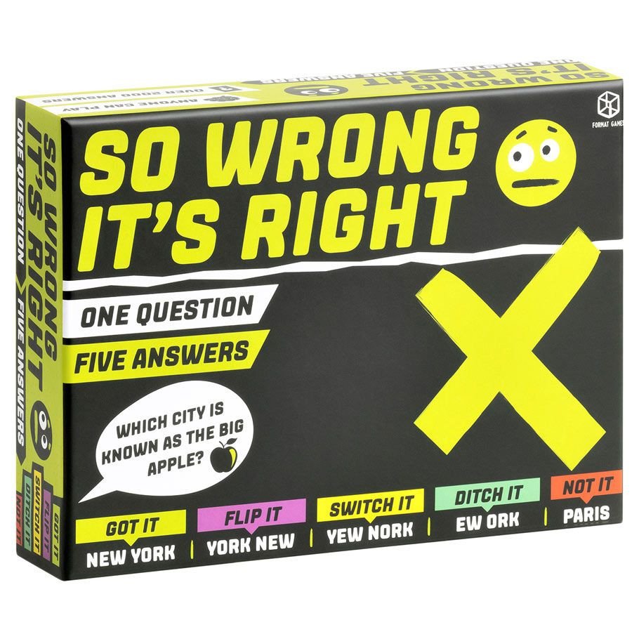 So Wrong It's Right box art