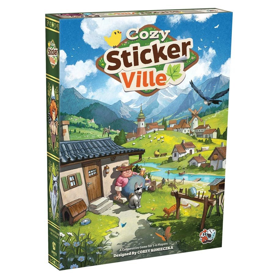 Cozy Stickerville box art