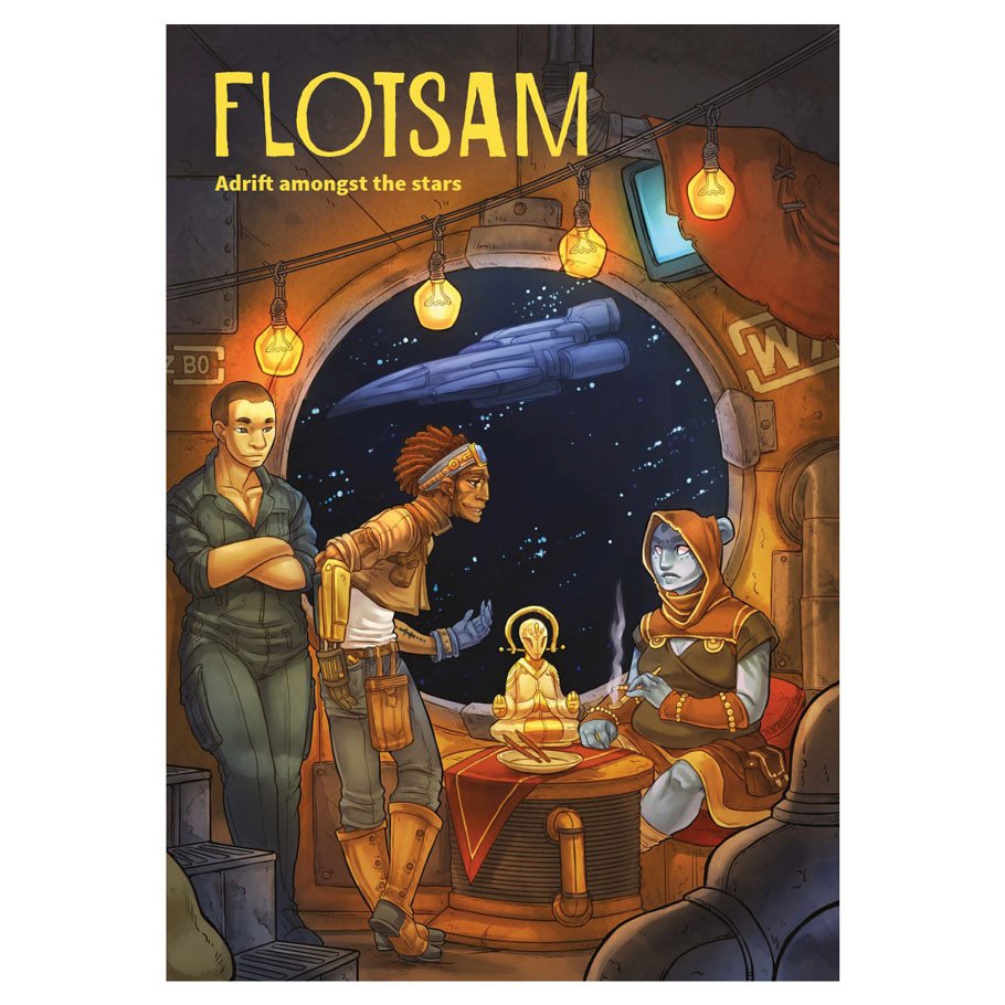 Flotsam: Adrift Amongst The Stars box art
