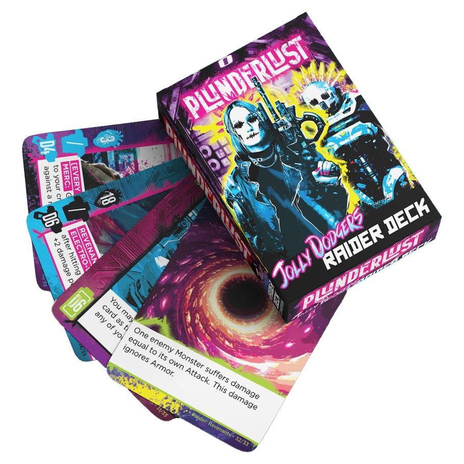 Plunderlust: Jolly Dodgers Raider Deck box art