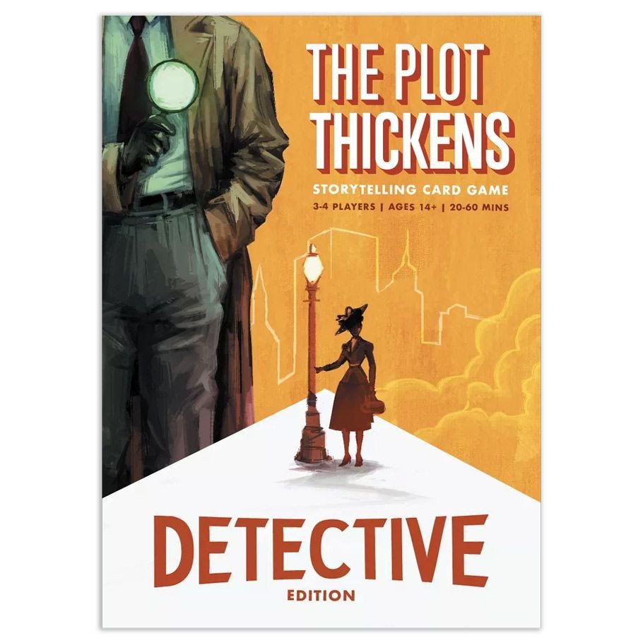 The Plot Thickens: Detective box art