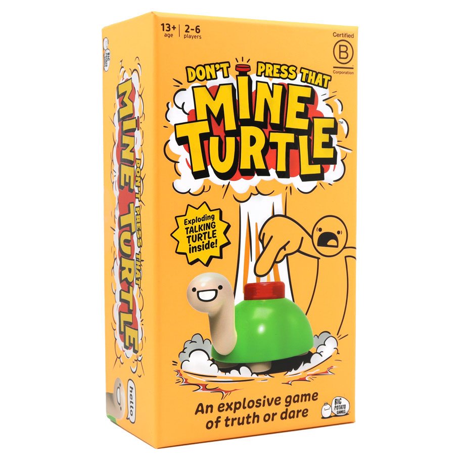 Don't Press That Mine Turtle box art