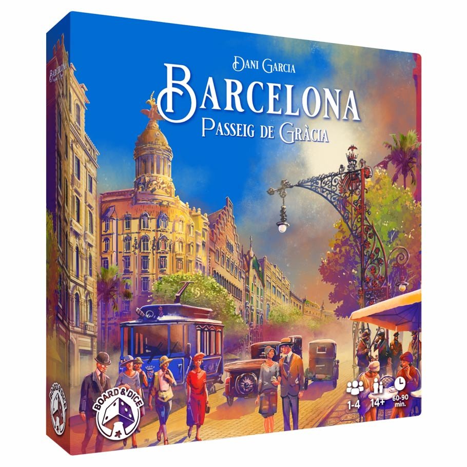 Barcelona: Passeig de Gracia Exp box art