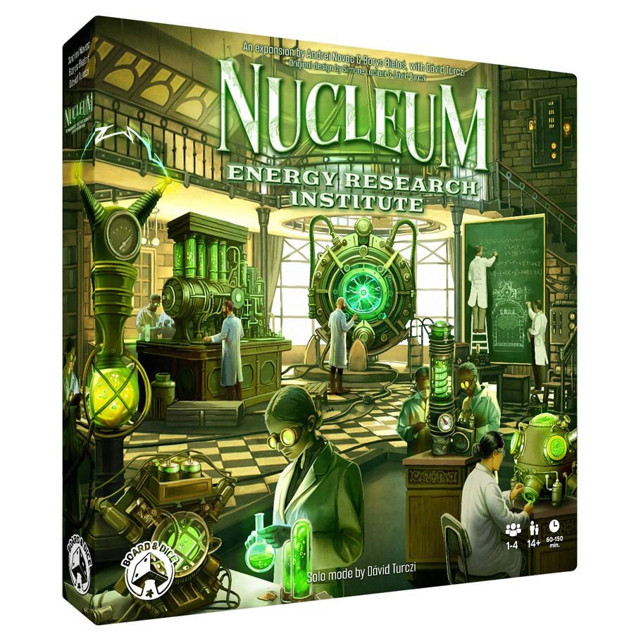 Nucleum: Energy Research InstituteÂ Exp box art