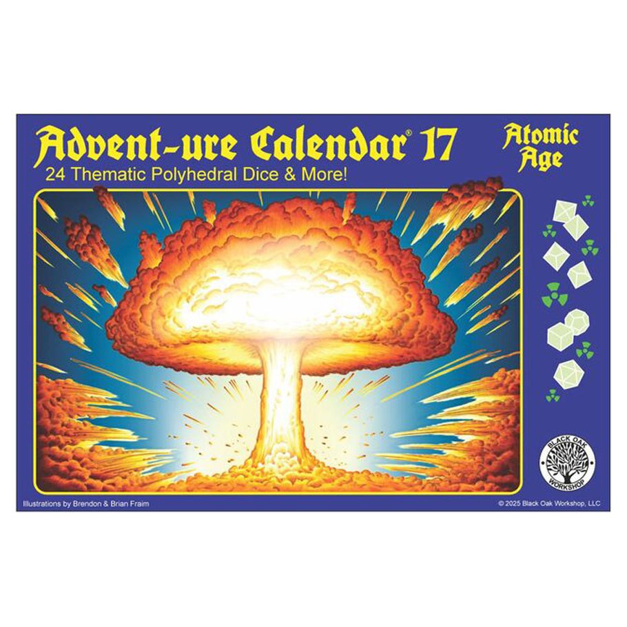 Advent-ure Calendar 17: Atomic Age box art