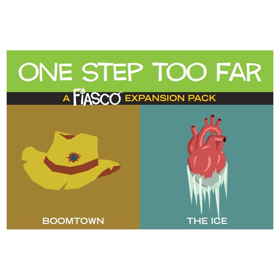 Fiasco Exp Pack: One Step Too Far box art