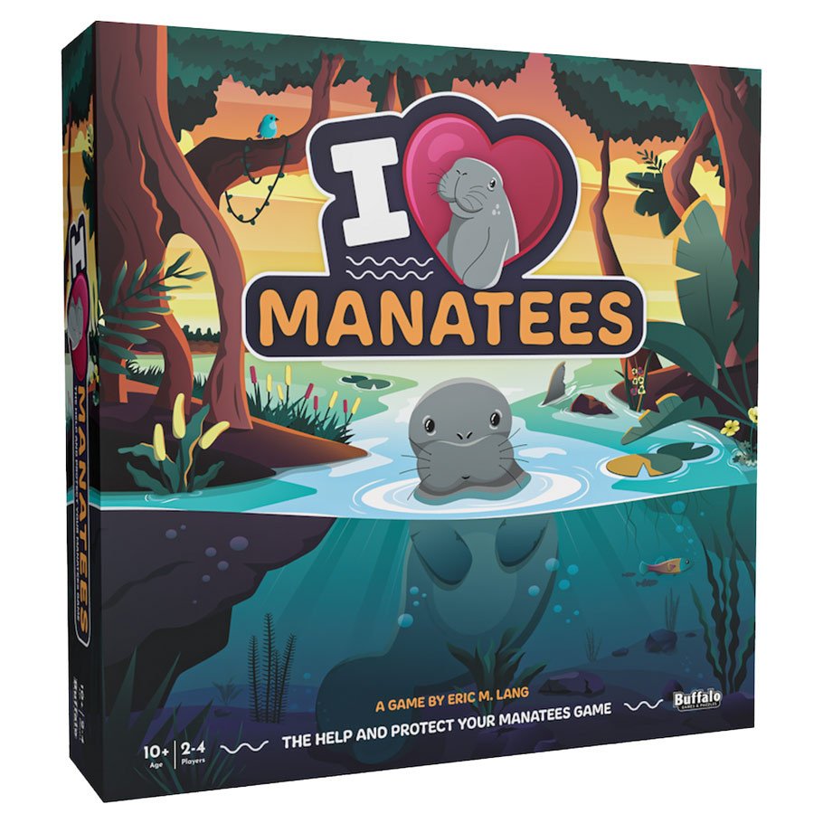 I Heart Manatees box art