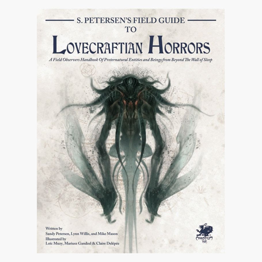S. Petersens Field Guide to Lovecraftian box art