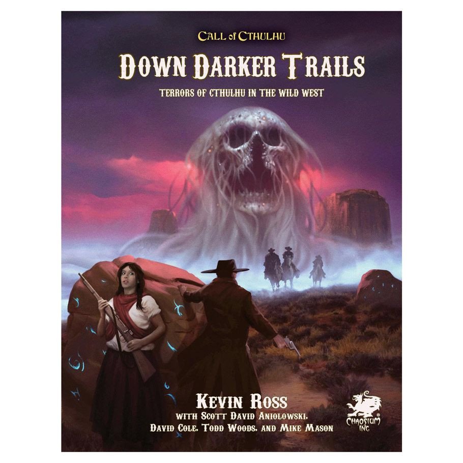 CoC 7E: Down Darker Trails box art