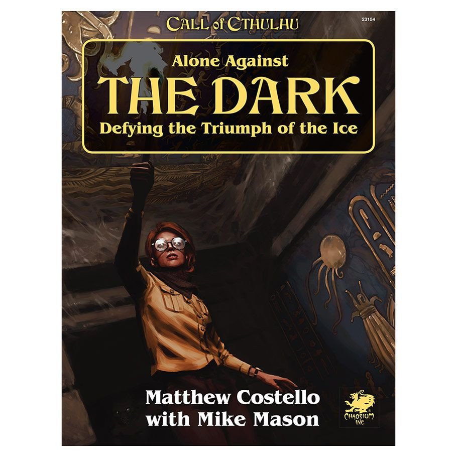CoC 7E: Solo Adv. Alone Against the Dark box art