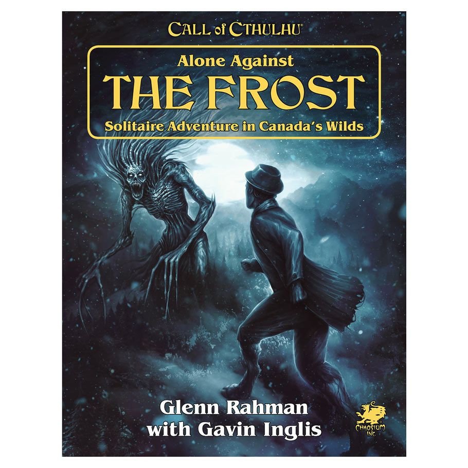 CoC 7E: Solo Adv. Alone Against Frost box art