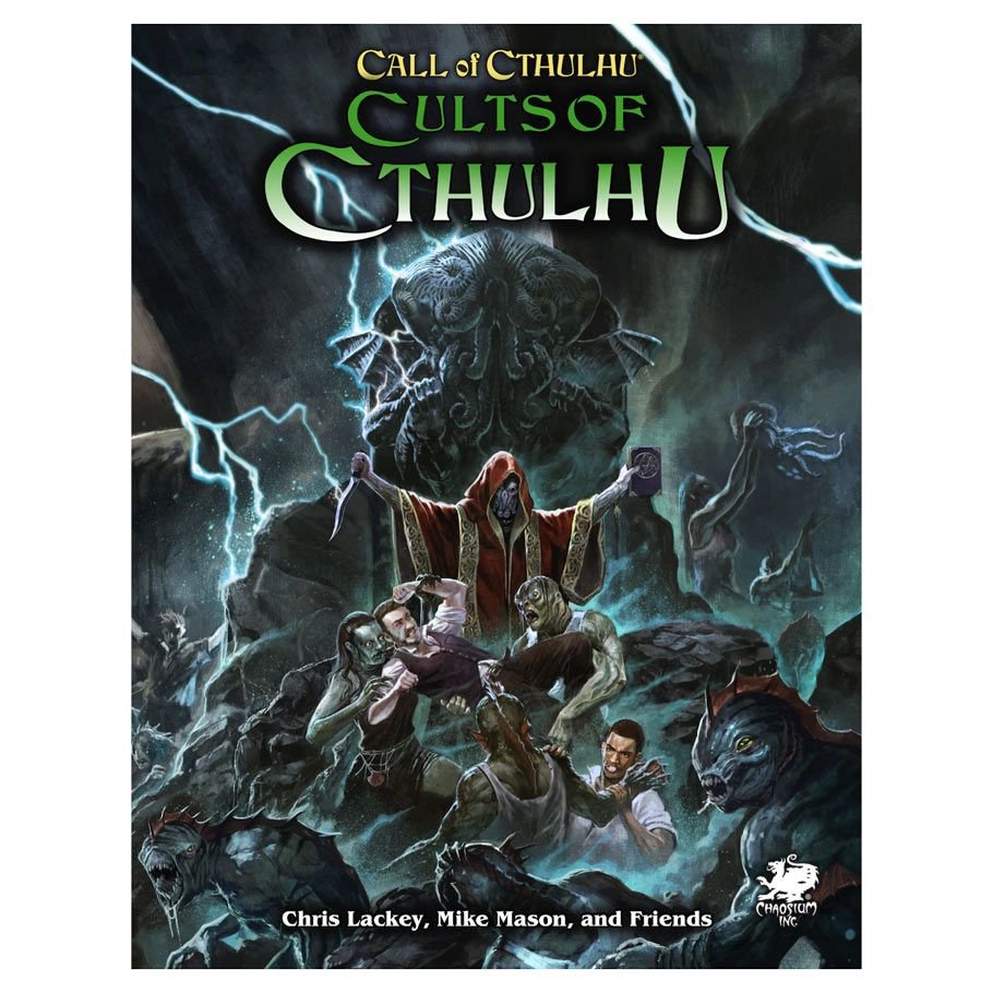 CoC 7E: Cults of Cthulhu box art