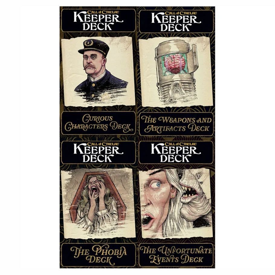 CoC: Keeper Decks 2nd Edition box art