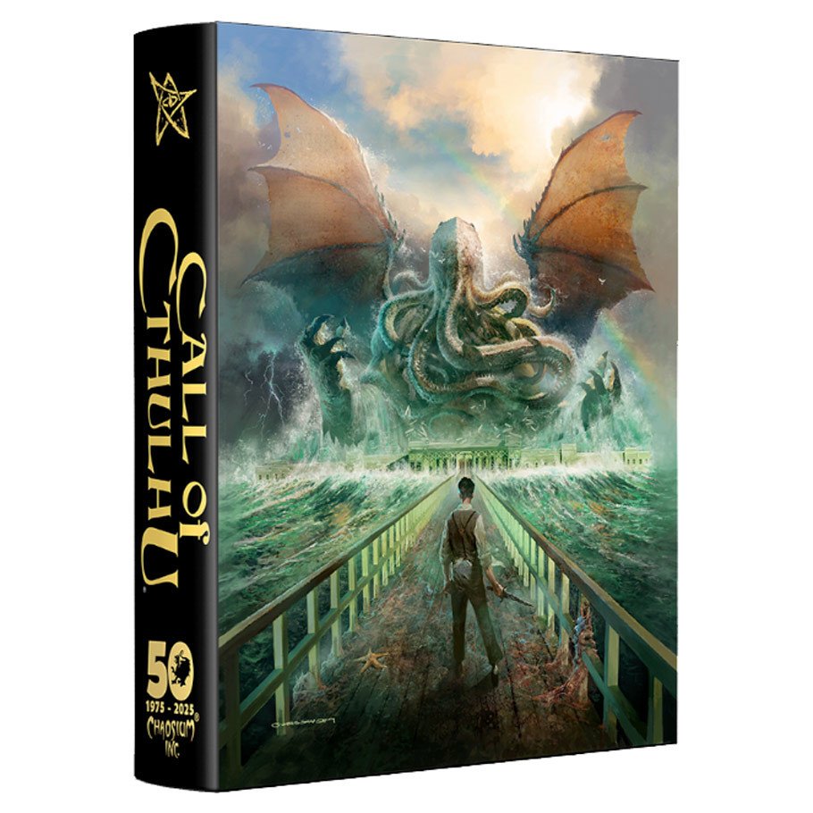 CoC: Chaosiumâ€™s 50th Ann. Slipcase Set box art