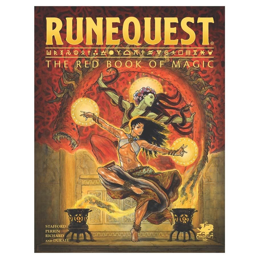 RQ: The Red Book of Magic box art