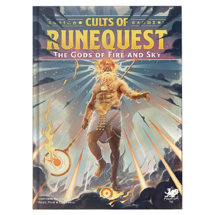 RuneQuest: CoRQ:  Gods of Fire and Sky box art