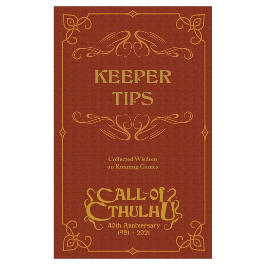 CoC: Keeper Tips Book: Collected Wisdom box art