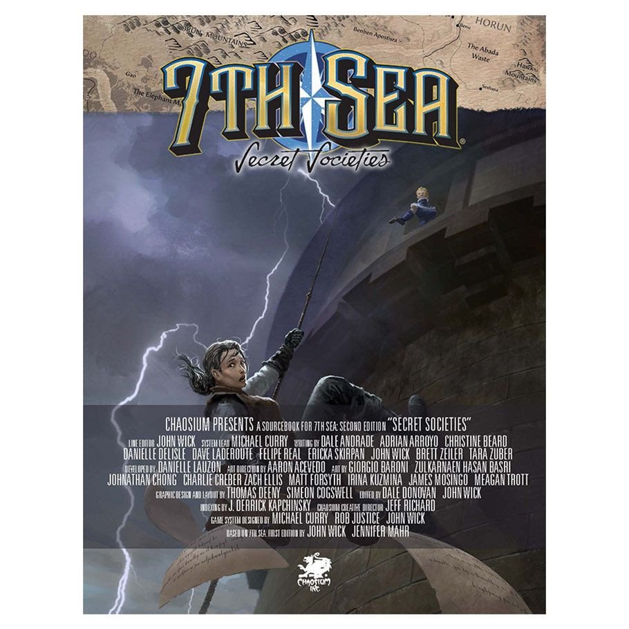 7th Sea: Secret Societies box art