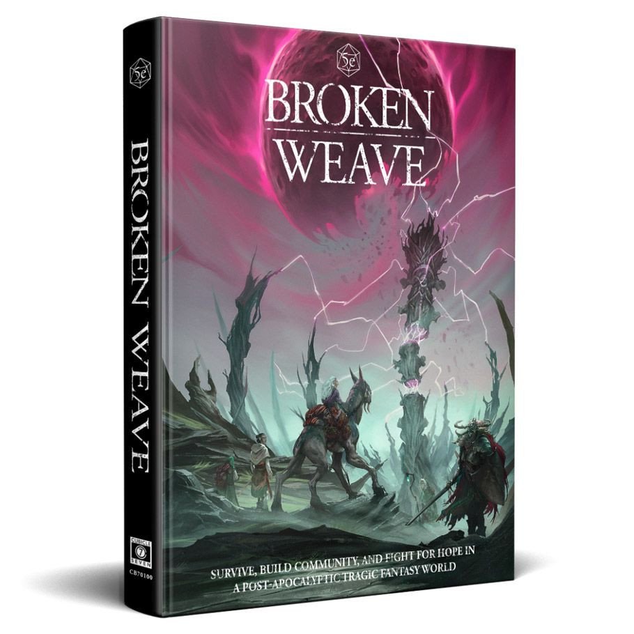 D&D 5E: Broken Weave Core Rulebook box art