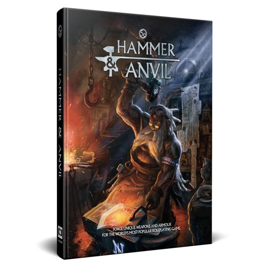 D&D 5E: Hammer & Anvil box art