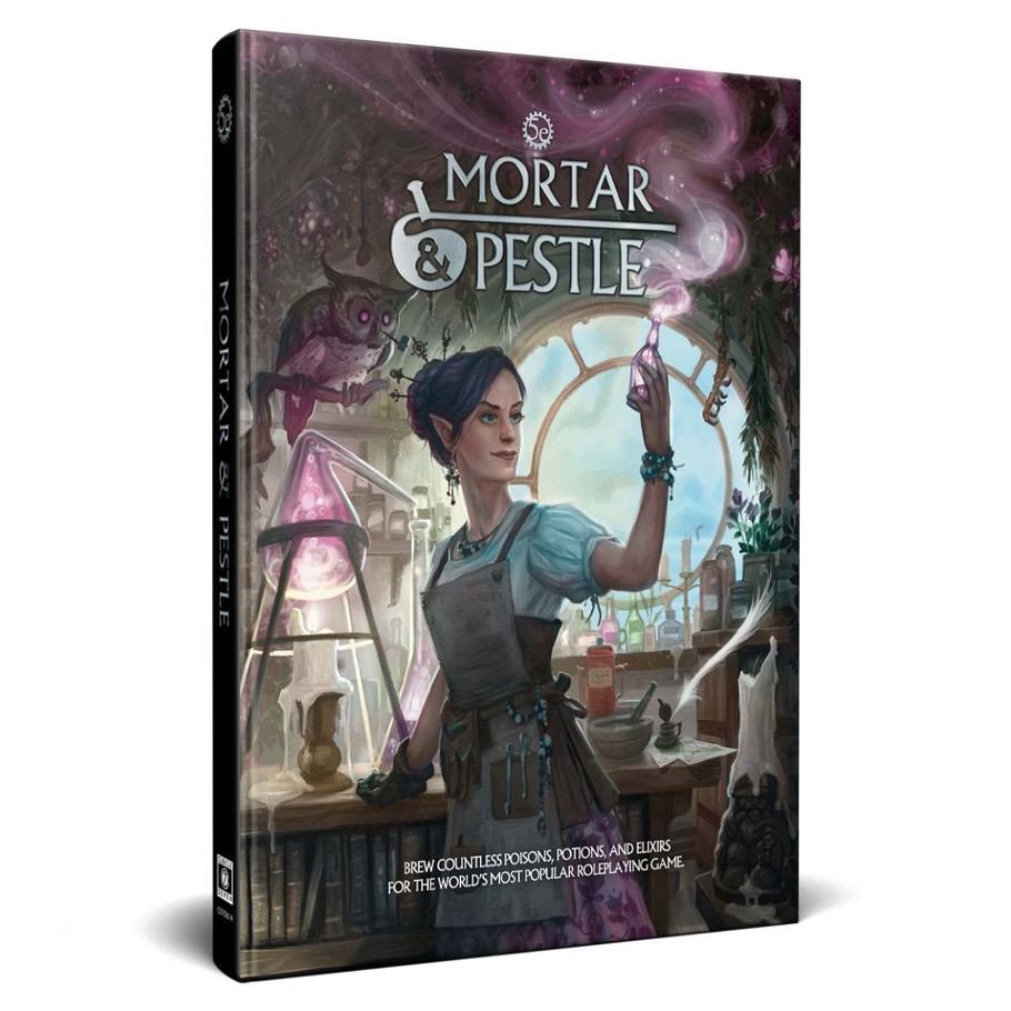D&D 5E: Mortar & Pestle box art