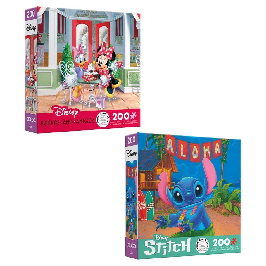 Puzzle: OS Disney Friends Ast 200pc (6) box art
