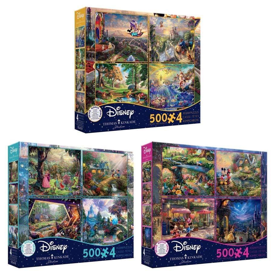 Puzzle: TK: Disney Dreams 4 in 1 Ast (6) box art