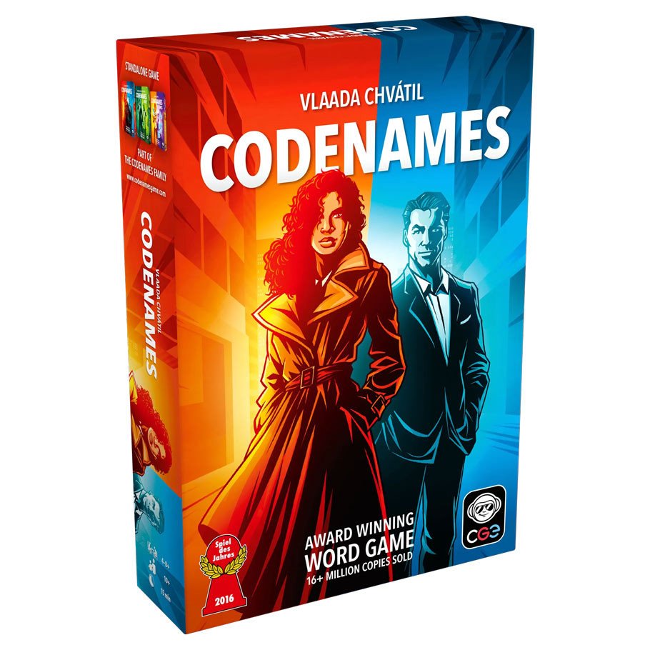 Codenames 2.0 box art