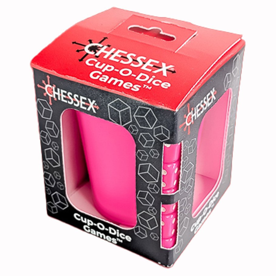 Cup-O-Dice Gamesâ„¢ Neon Pink box art