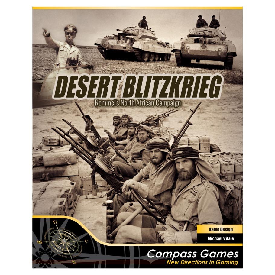 Desert Blitzkrieg: North Africa box art