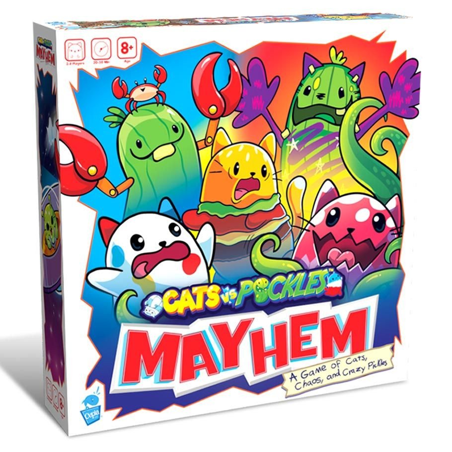 Cats vs. Pickles Mayhem box art
