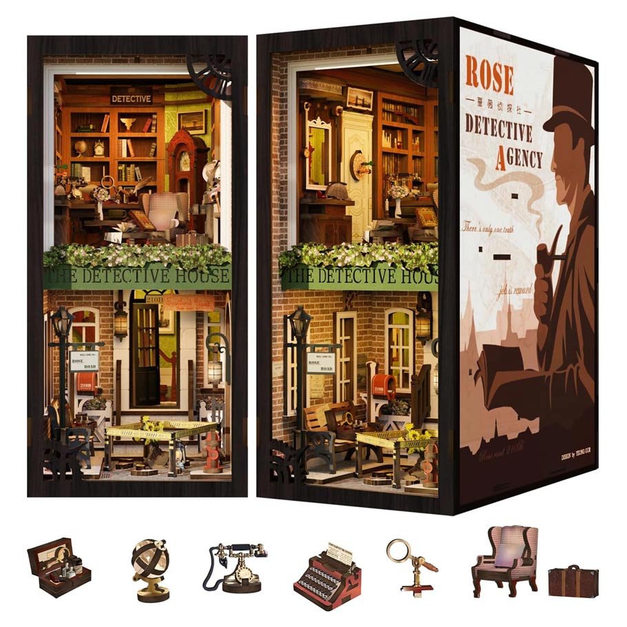 Rose Detective Agency Book Nook box art