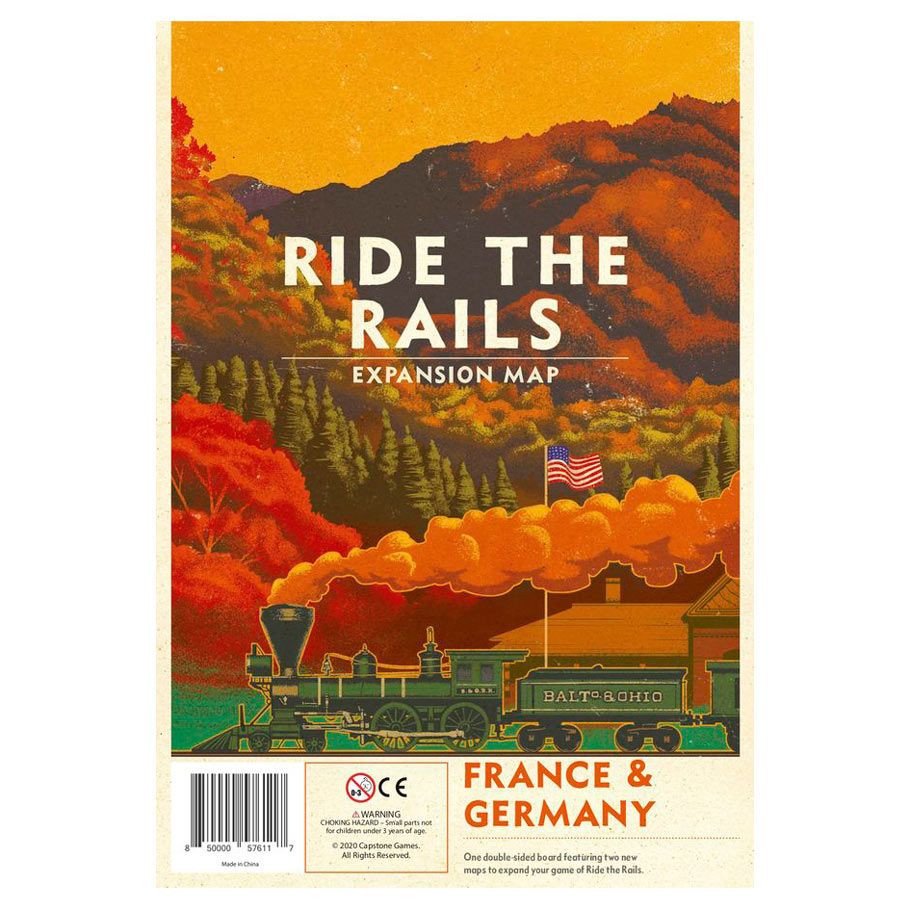 Ride the Rails: France and Germany Exp box art
