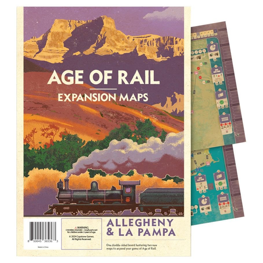 Iron Rail: Age of Rail: Expansion Maps box art