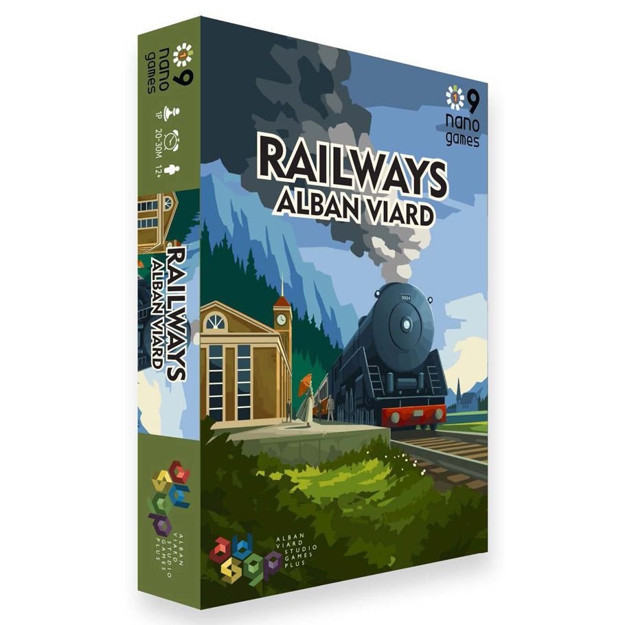 Nano 9 Games Volume 1: Railways box art