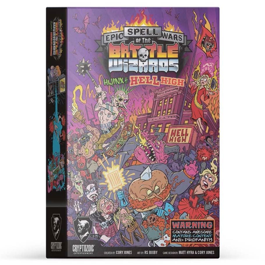 Epic Spell Wars V Hijinx at Hell High box art
