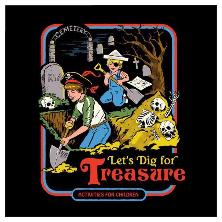 Steven Rhodes: Let's Dig for Treasure box art