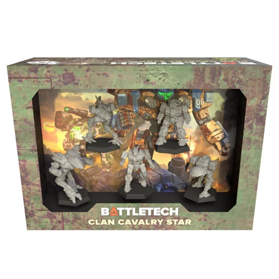 BT: Merc Force Pk: Clans Cavalry Star box art