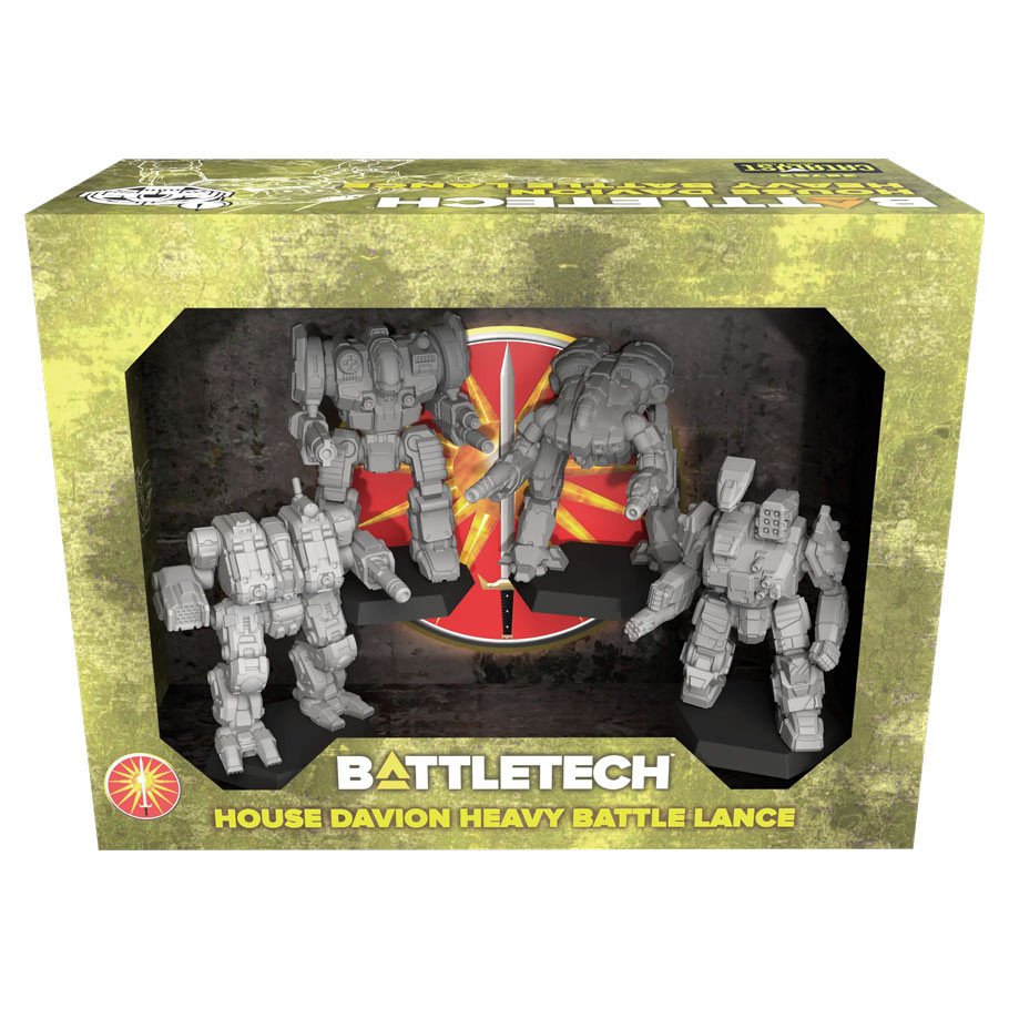 BT: Davion Heavy Battle Lance Force Pk box art