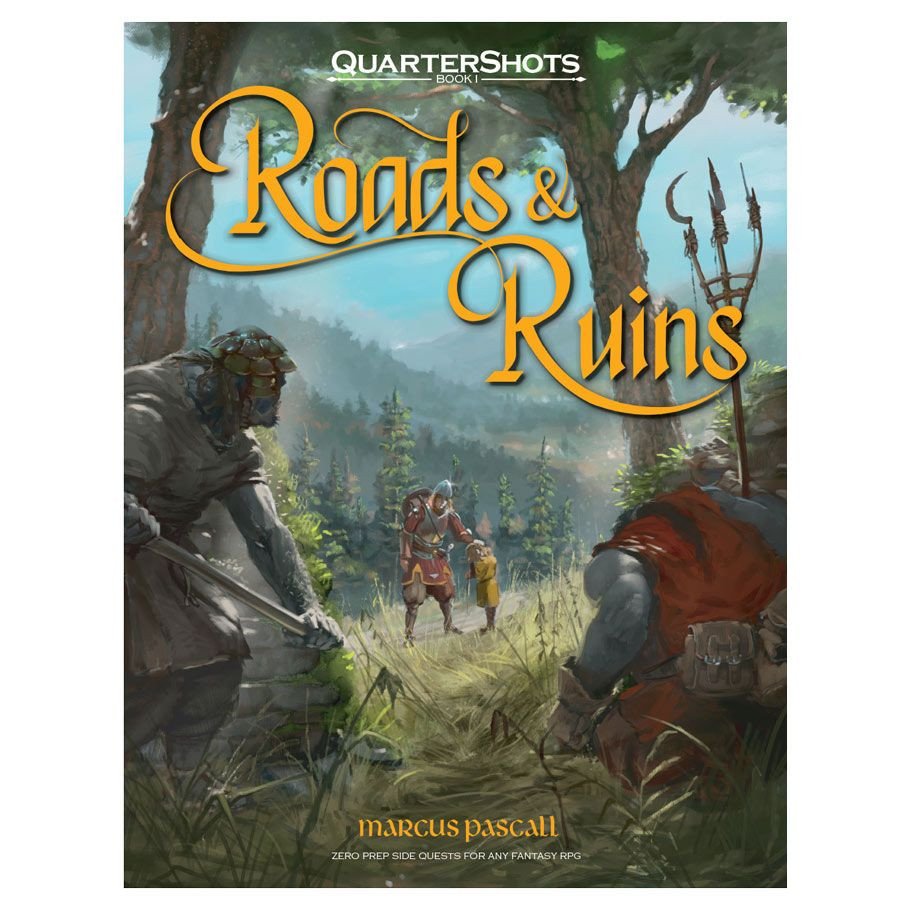 QuarterShots: Roads & Ruins box art