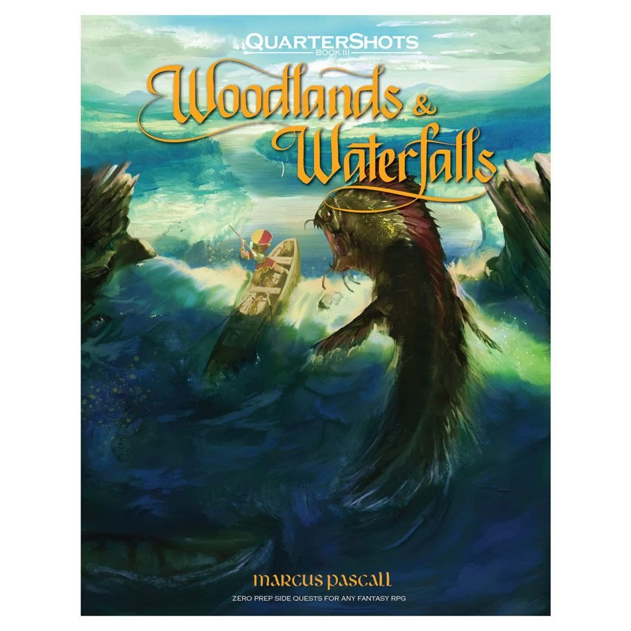 QuarterShots: Woodlands & Waterfalls box art