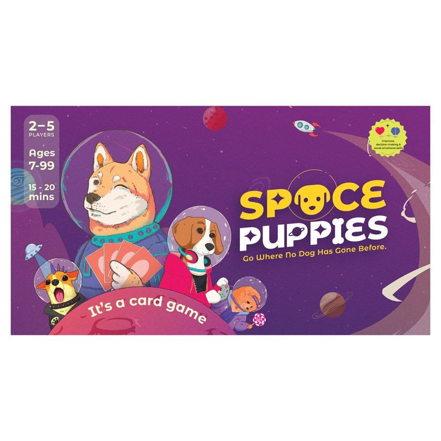 Space Puppies box art