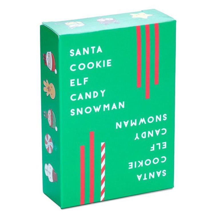 Santa Cookie Elf Candy Snowman box art