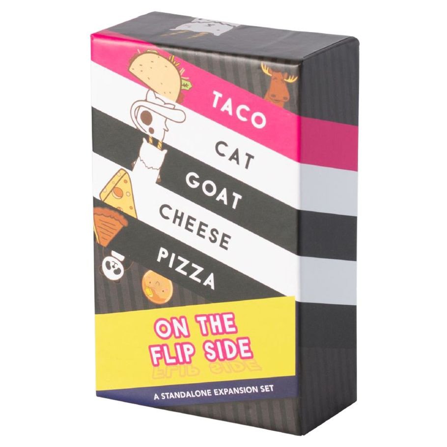 Taco Cat Goat Cheese Pizza: Flip Side box art
