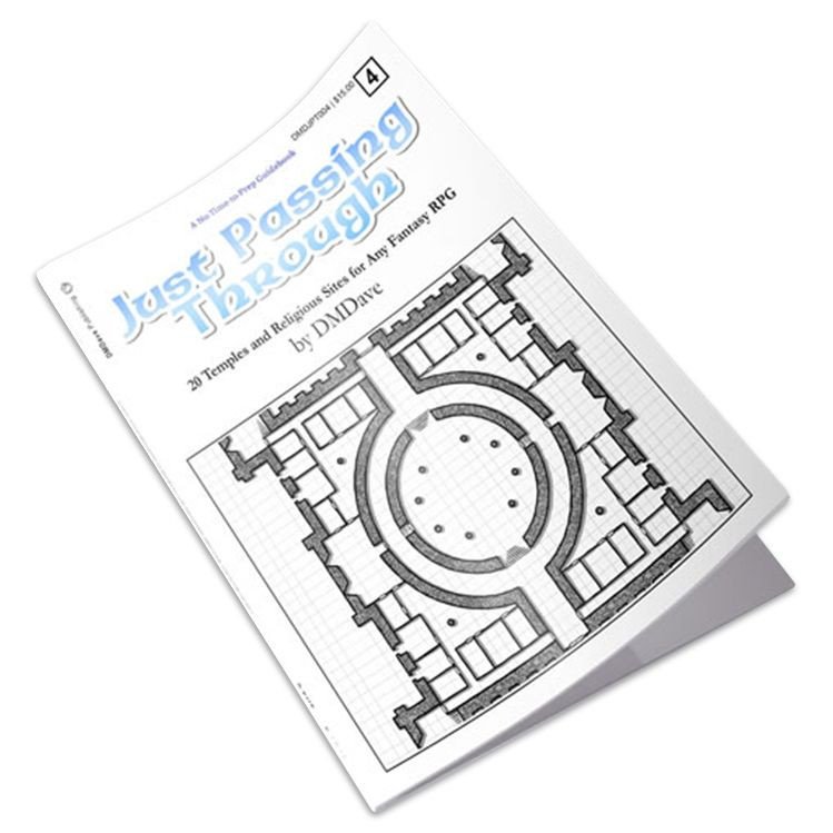 Just Passing Through: Temples box art