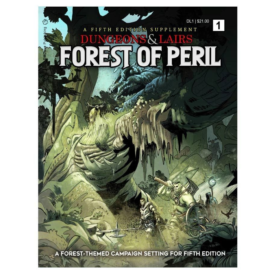 Dungeons & Lairs: Forest of Peril box art